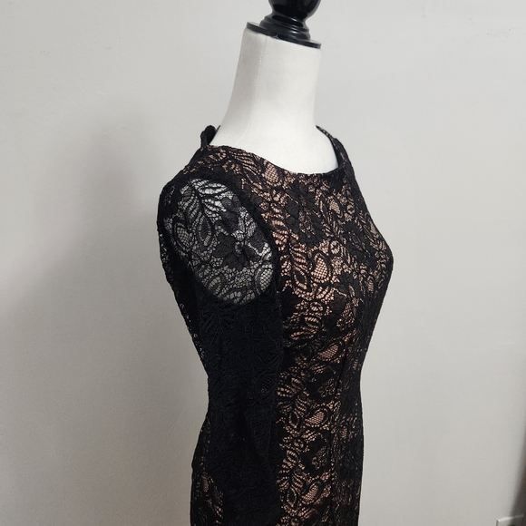 JS Collections Black Lace Dress - Picture 3 of 12